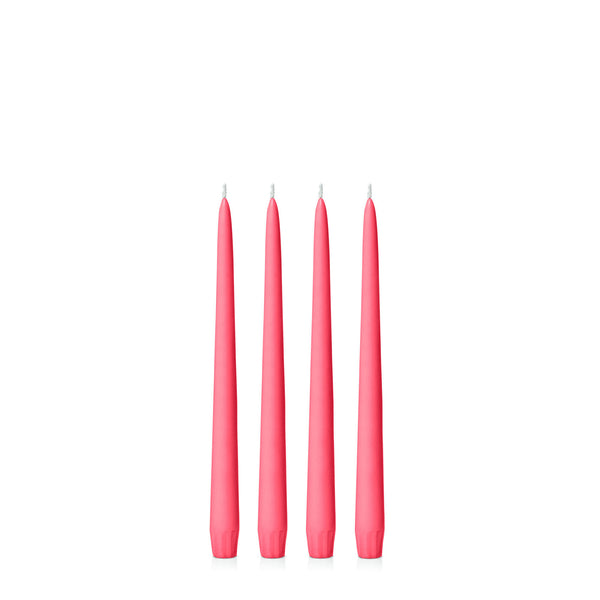 Red Taper Candle 25cm Pack of 4 Sarah Urban