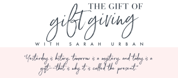 The gift of gift giving