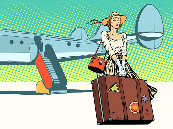 Travel alert for MEN:  Why women have to take so much luggage...