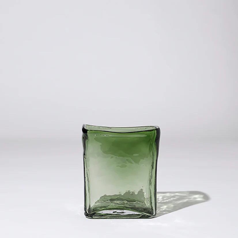Green Block Vase - Sarah Urban