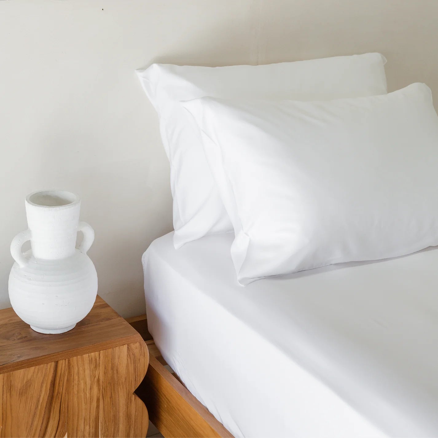 Bamboo Fitted Sheet Set & Pillow Slips - Sarah Urban