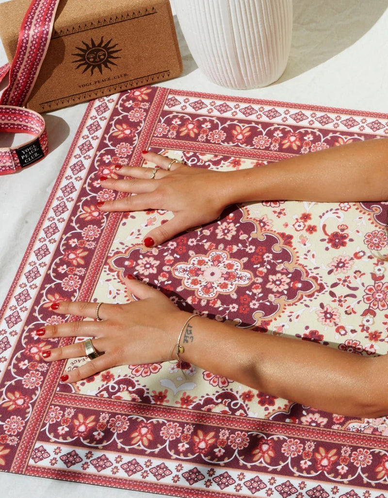 4mm Turkish Delight Yoga Mat + Strap