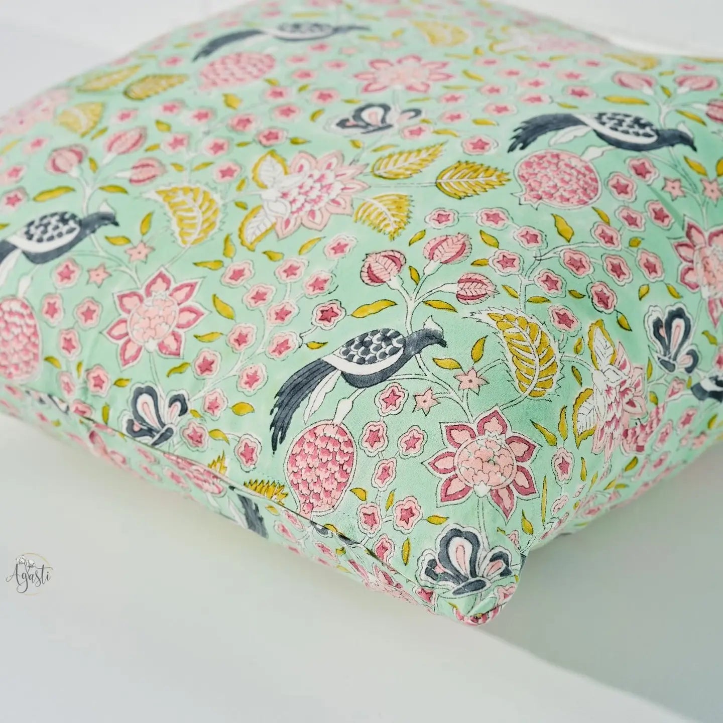 Peacock Garden Cushion