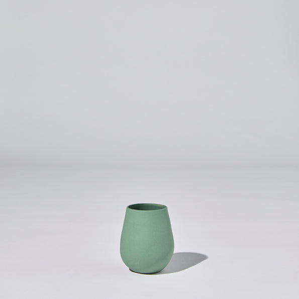 Moss Ceramic Mini Vase