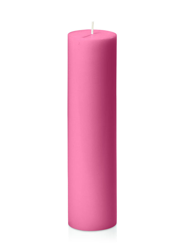Magenta Pillar Candle - Sarah Urban