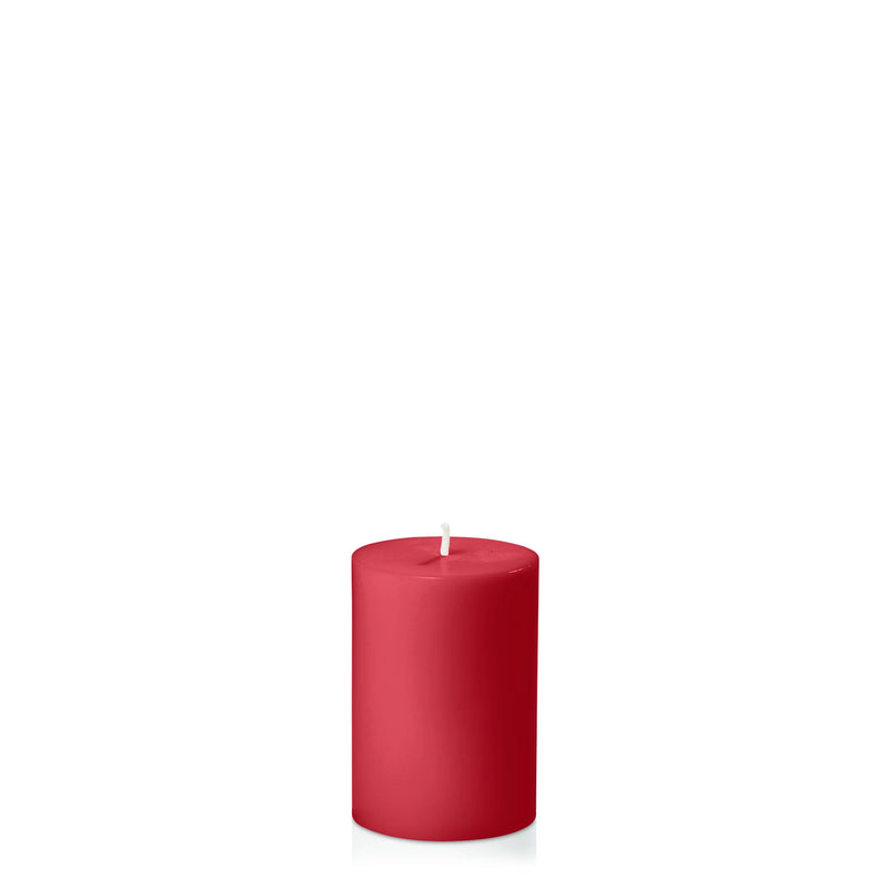 Chilli Red Pillar Candle