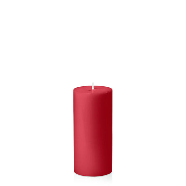 Chilli Red Pillar Candle