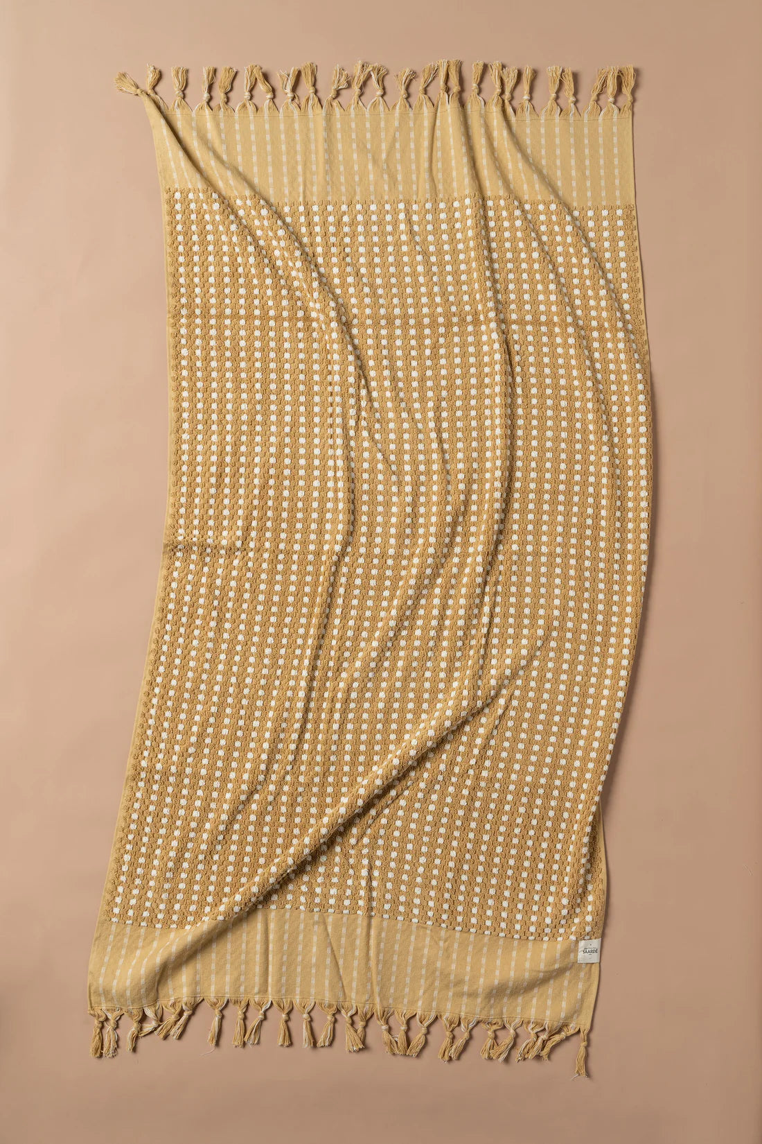 Chickpea Bath Sheet Collection | Nutmeg/Natural - Sarah Urban
