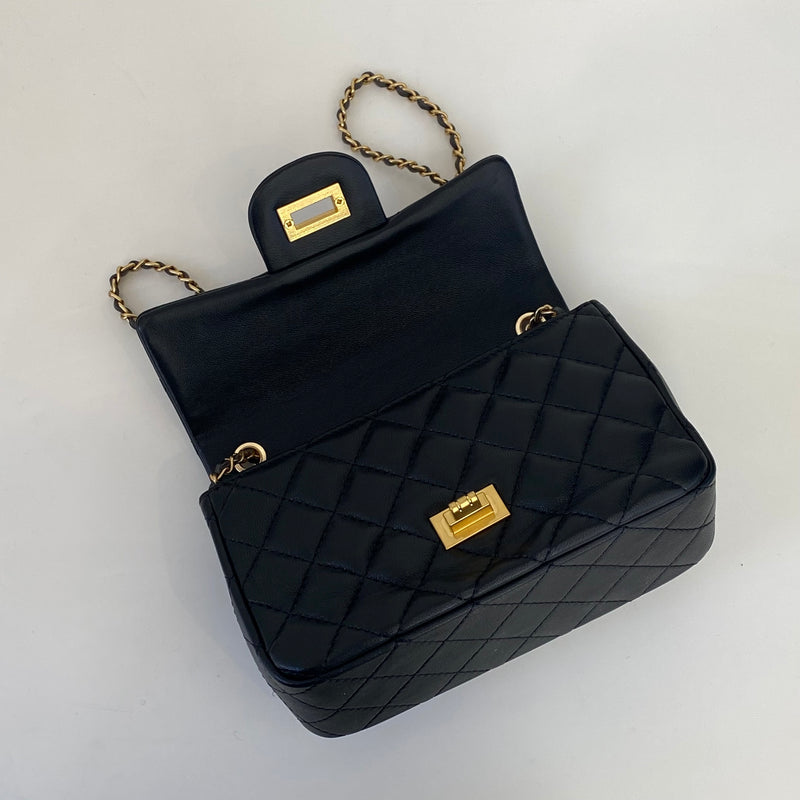 Black Quilted Handbag - Sarah Urban