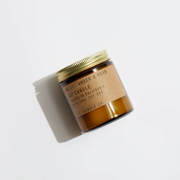 Mini Amber and Moss Candle - Sarah Urban