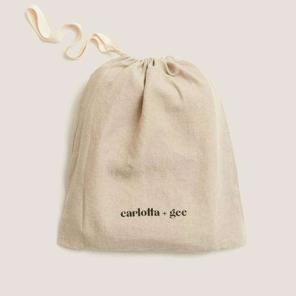 White Round Linen Tablecloth