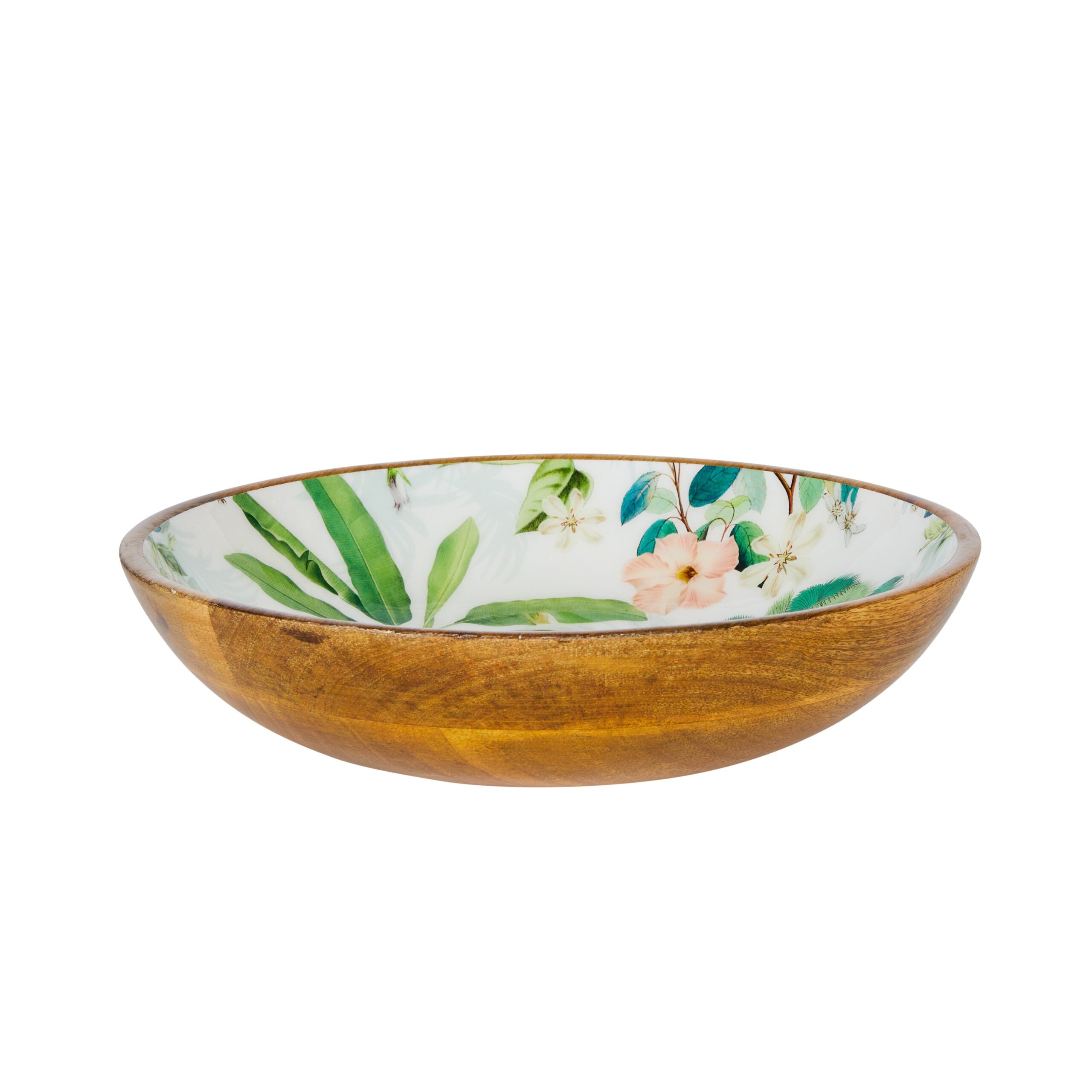 Mango Wood Bowl - Palm Forest - Sarah Urban