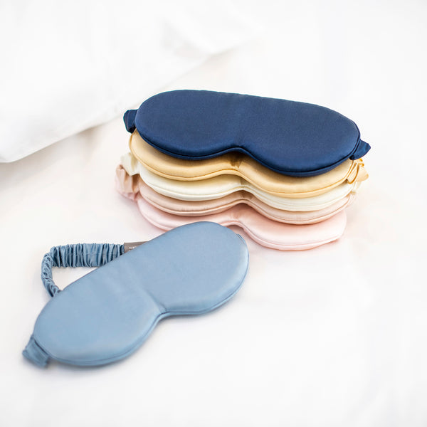 Contour Pure Silk Eye Mask - Available in 6 colours - Sarah Urban