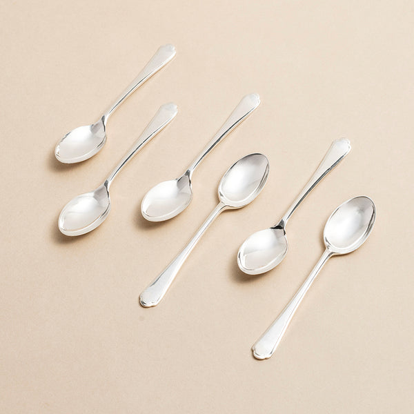 Vintage Silver-Plated Tea Spoons