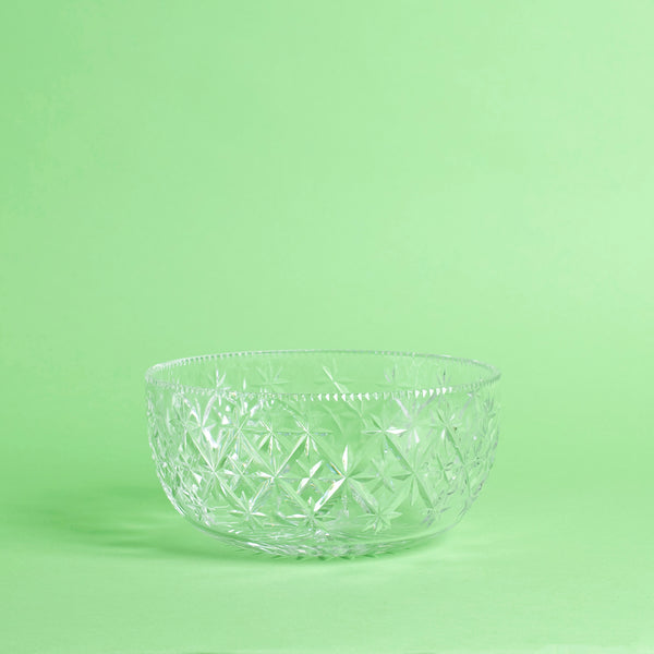 Vintage Crystal Serving Bowl - Sarah Urban