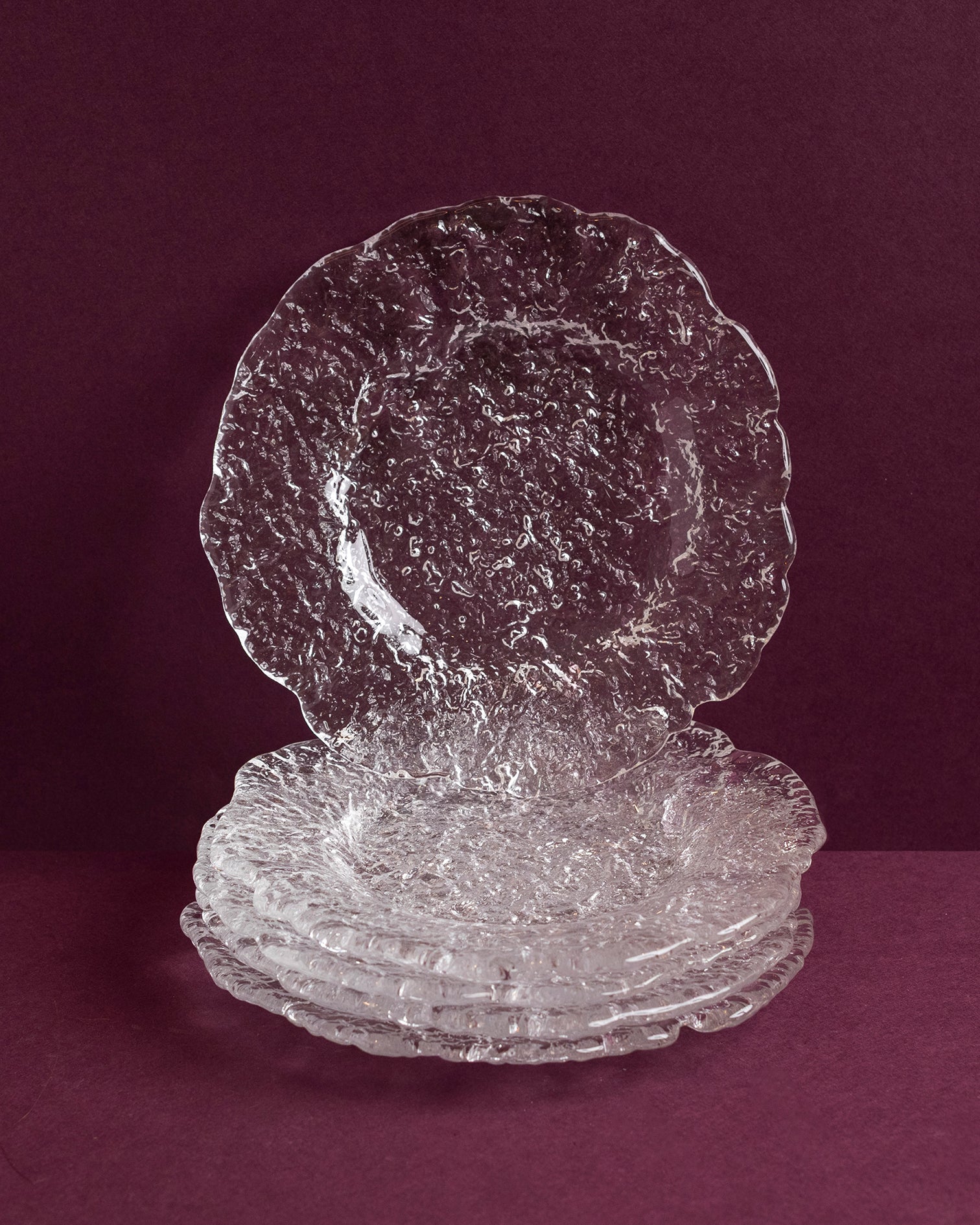 Vintage Glass Plates
