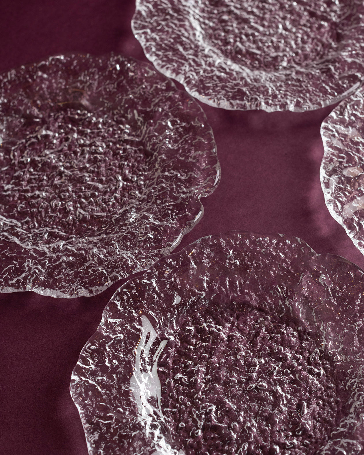 Vintage Glass Plates