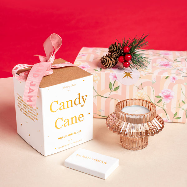 Aroma Candles Charmed Aroma Candy Cane Rings Christmas