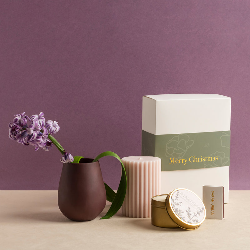 Burgundy Verbena Gift Box