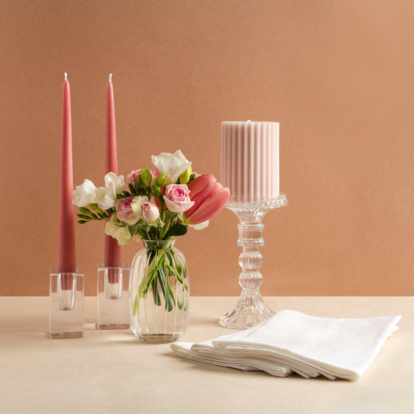 Coral Pink Table for 2