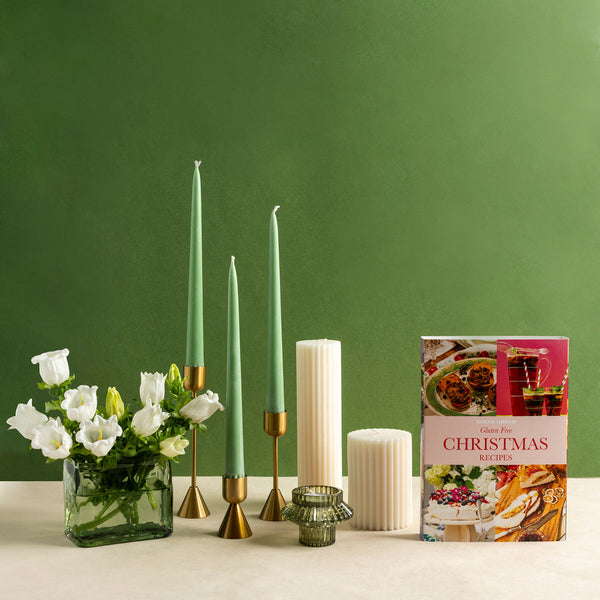 Green Christmas Table Set 2