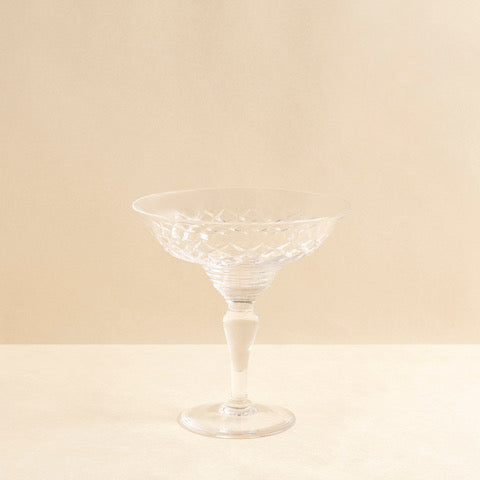 Small Vintage Crystal Compote
