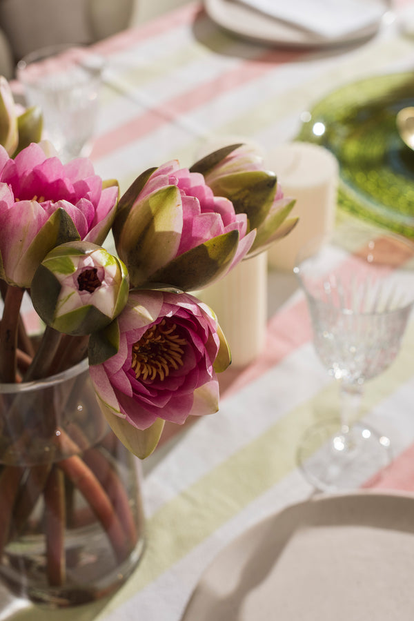 Spring Pastels Table Setting - For 8 people - Sarah Urban
