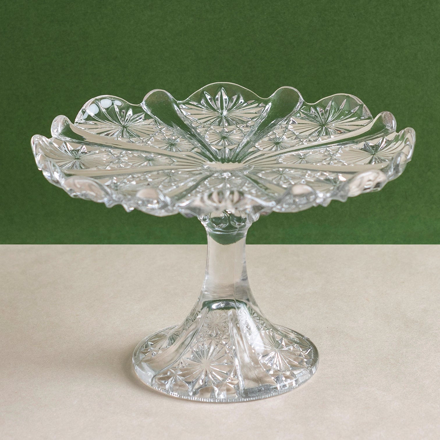 Vintage Starburst Cake Stand