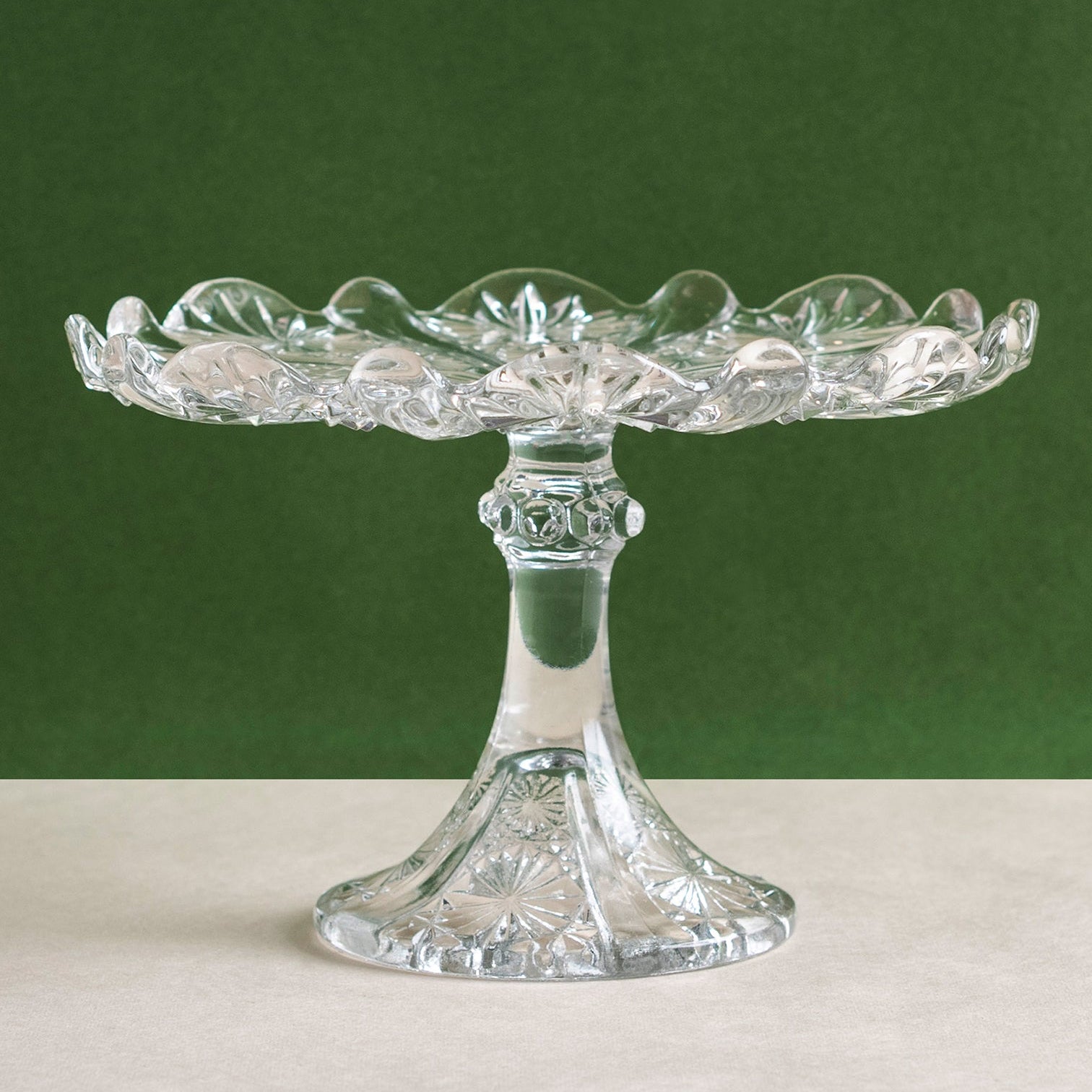 Vintage Starburst Cake Stand