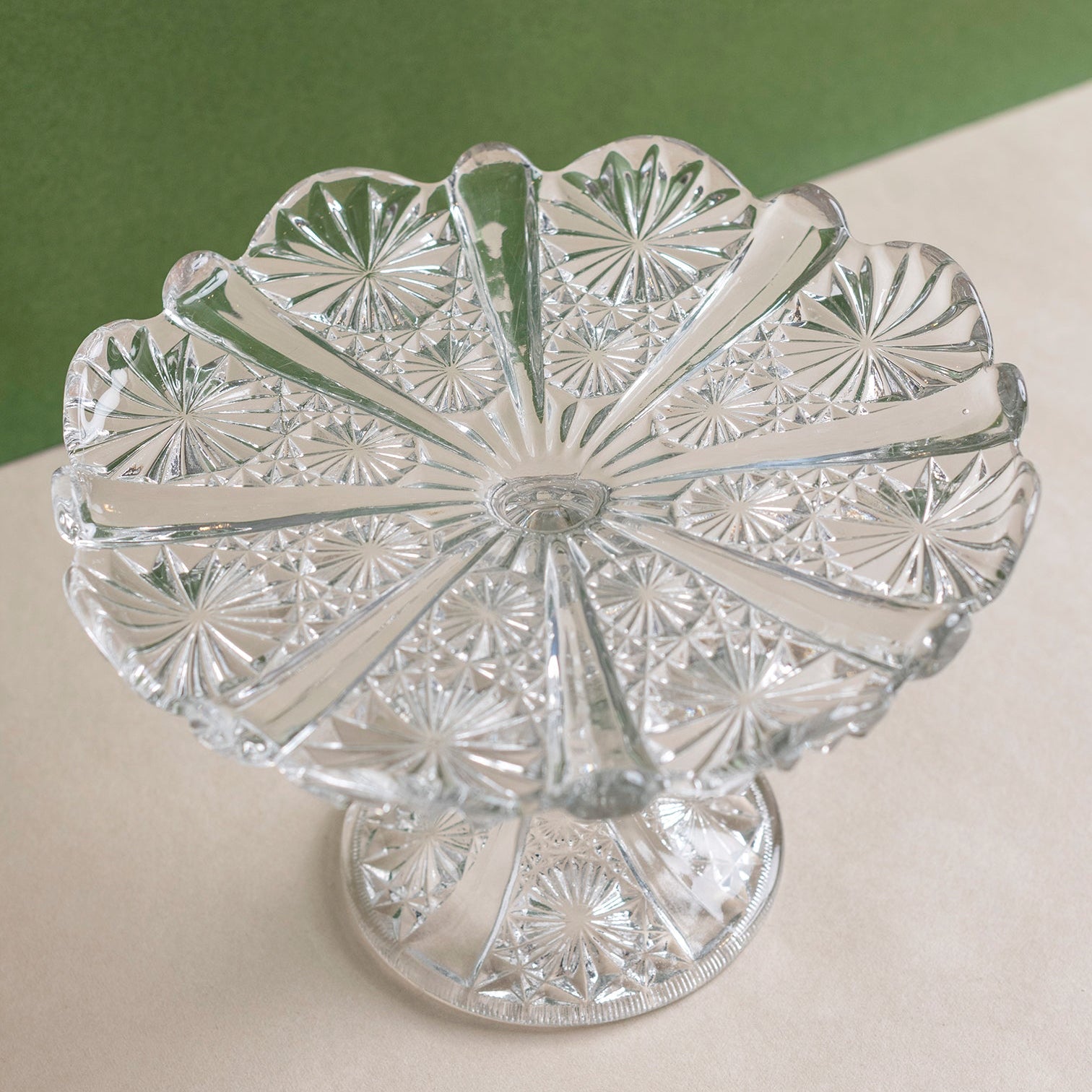 Vintage Starburst Cake Stand