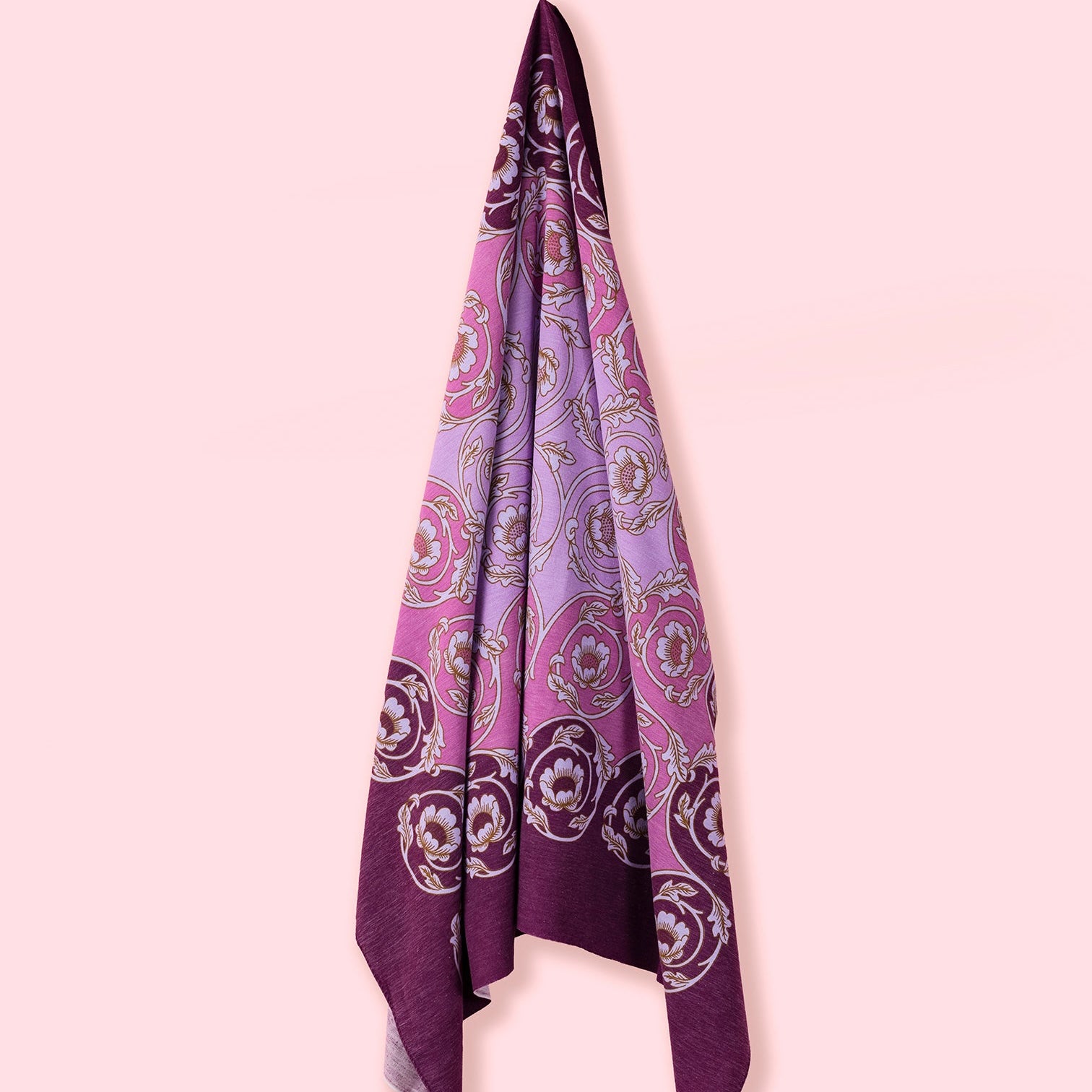 Vintage Plum Medallion Tablecloth