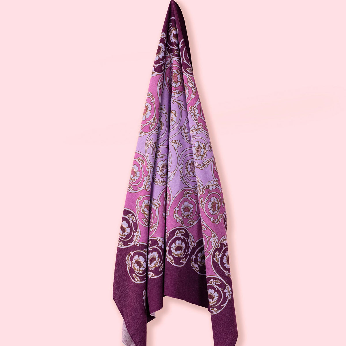 Vintage Plum Medallion Tablecloth