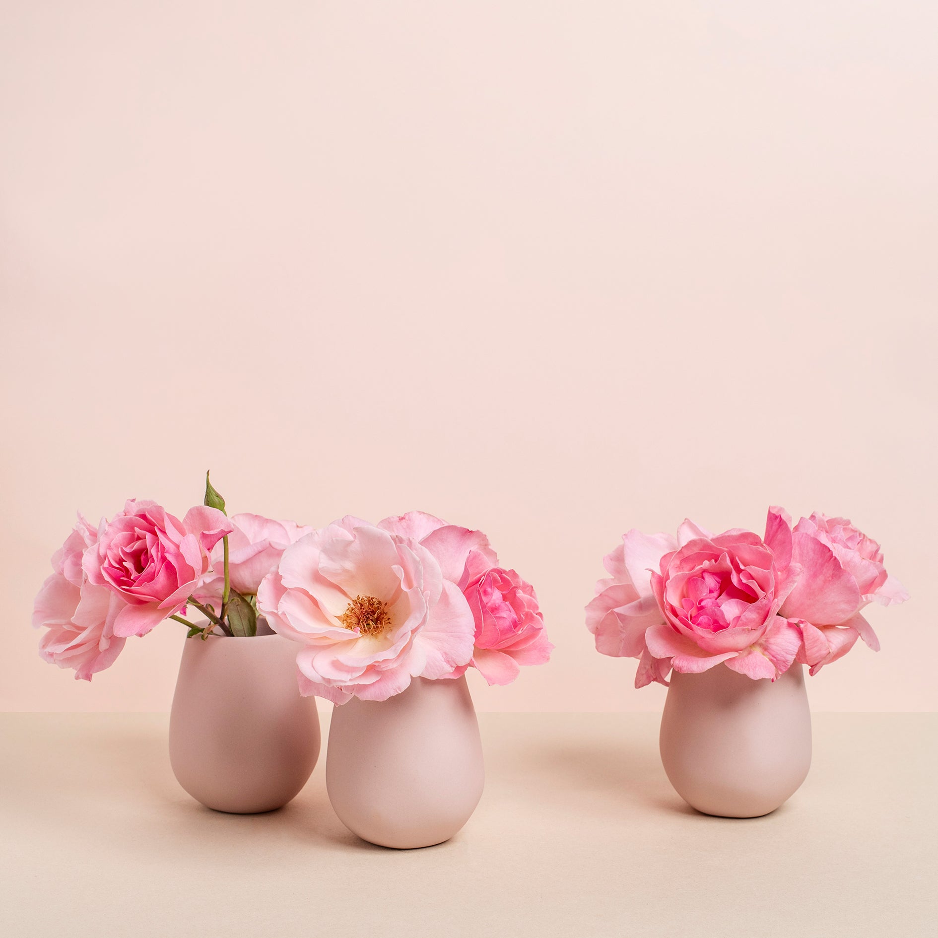 Pink Ceramic Mini Vase