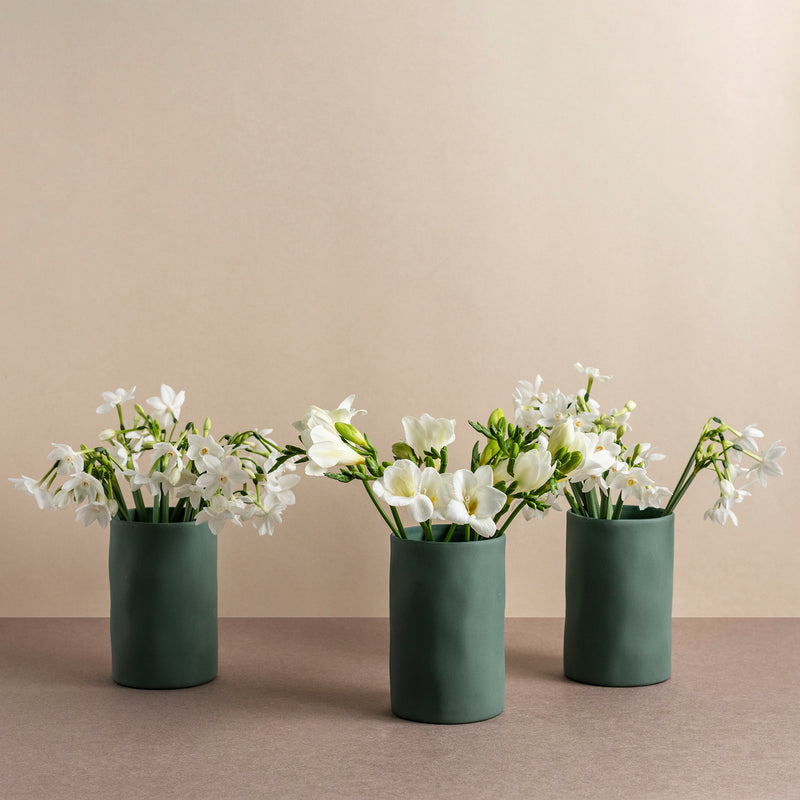 Cloud Vase in Moss - Sarah Urban