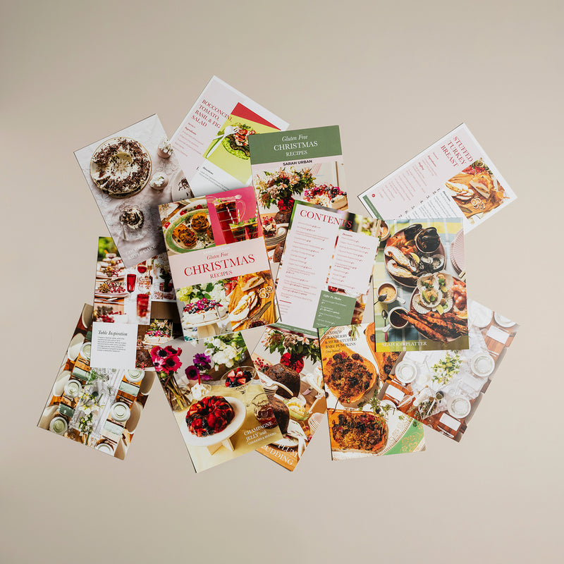 Christmas Recipe Card Set