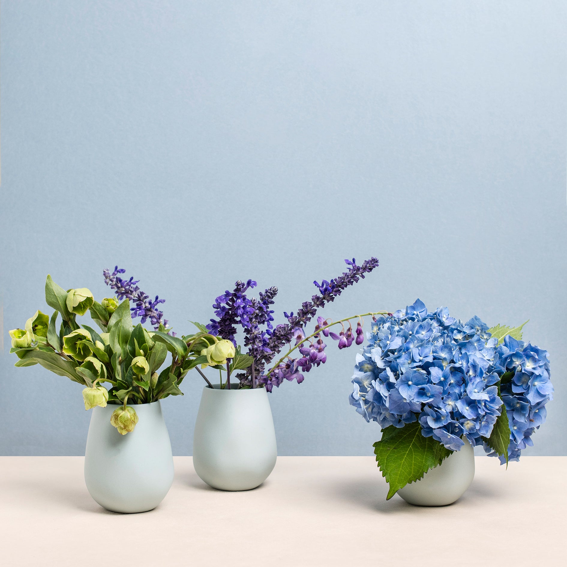 Blue Ceramic Mini Vase - Sarah Urban