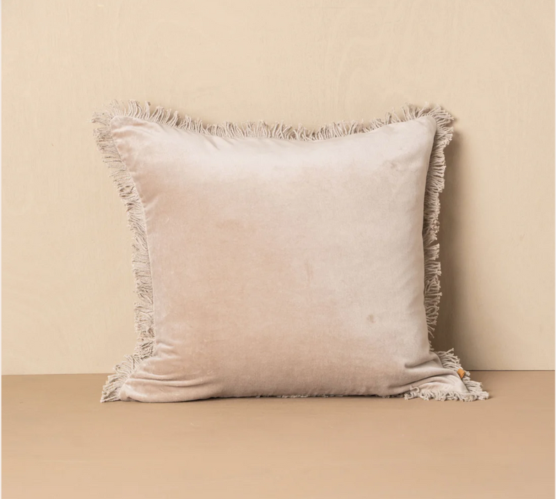 Velvet Cushion Collection - Stone - Sarah Urban