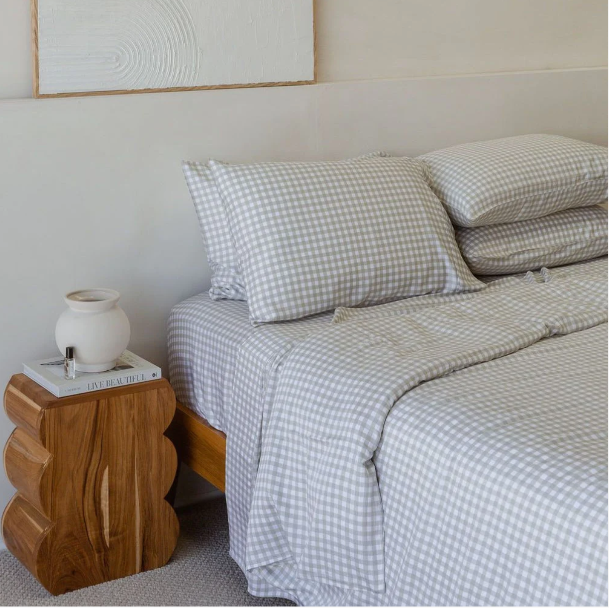 Bamboo Fitted Sheet Set & Pillow Slips - Sarah Urban