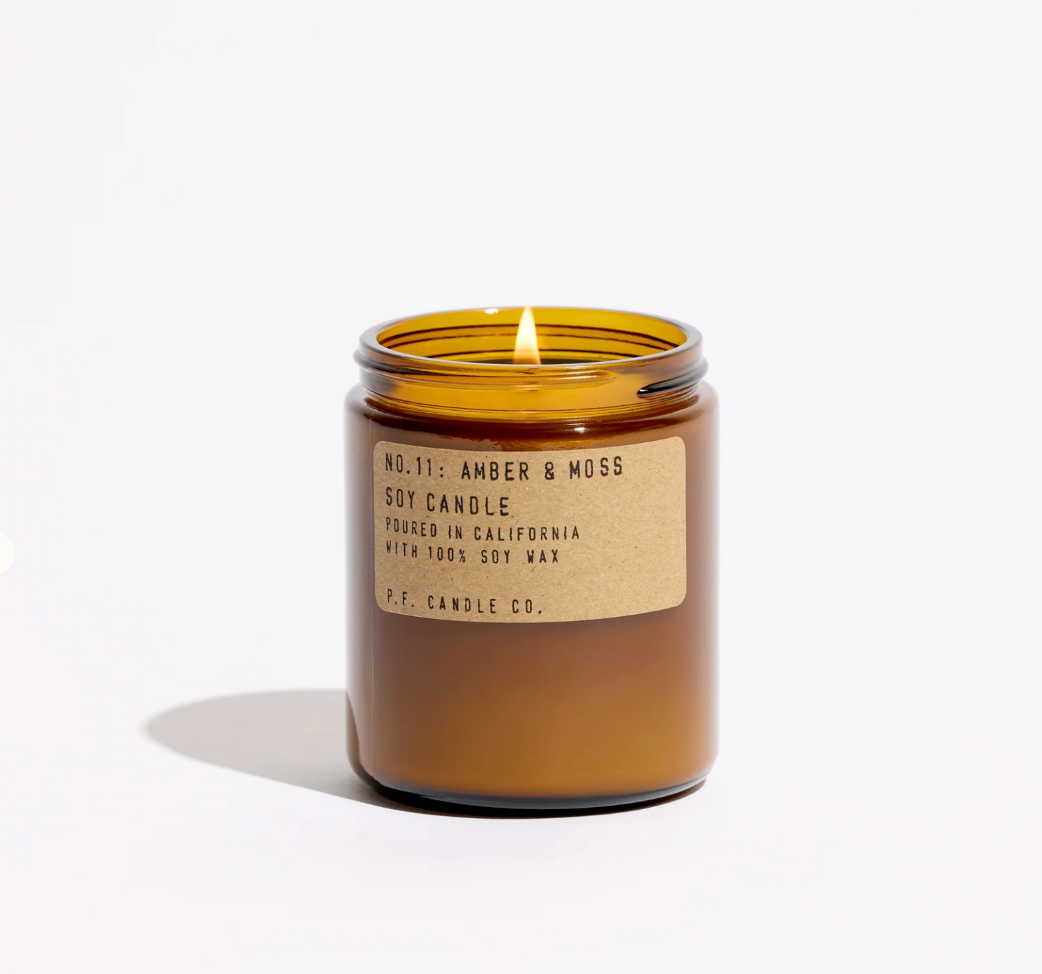 Amber and Moss Candle