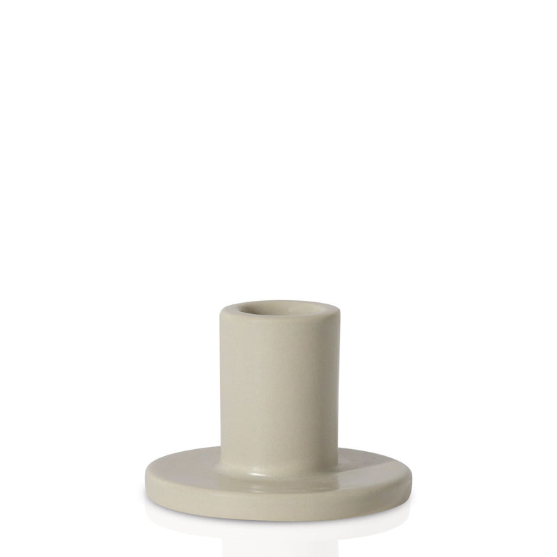 Stone ceramic candle holder - small - Sarah Urban