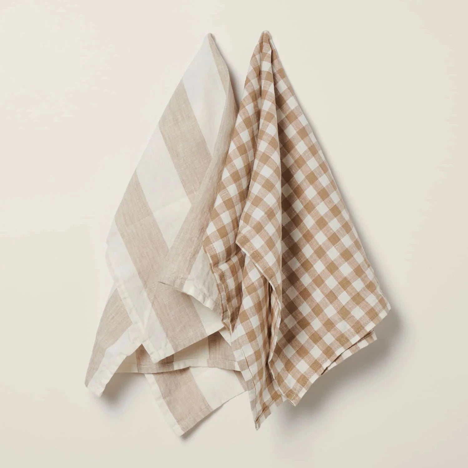 Tea Towel Set in Natural  - Set of 2 - Sarah Urban
