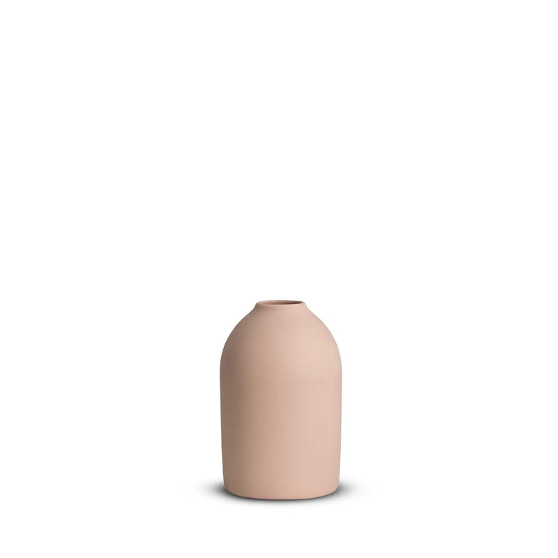 Icy Pink Ceramic Bud Vase