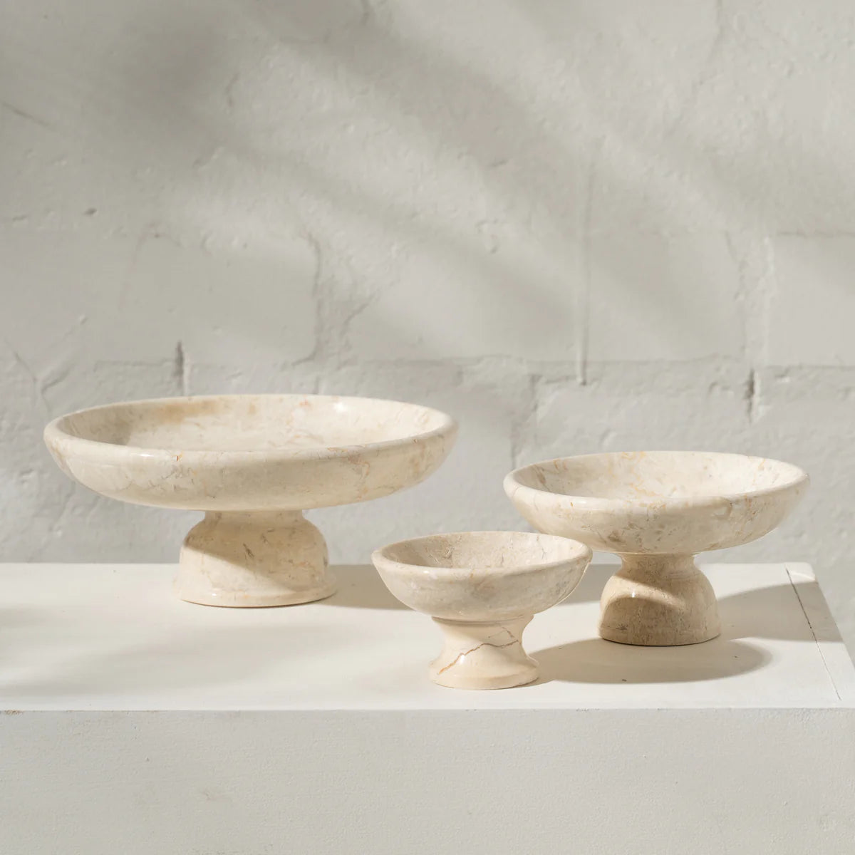 The Travertine Podium Bowl - Sarah Urban
