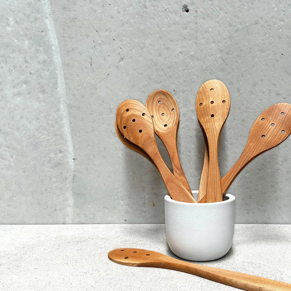 Holed Oval Spoon