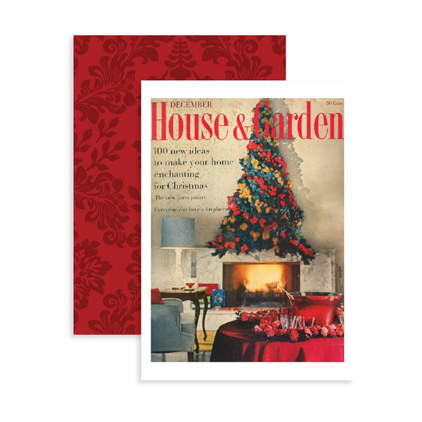 Vintage Print Cards - We Wish You A Merry Christmas