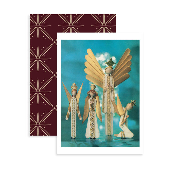 Vintage Print Cards - Angels