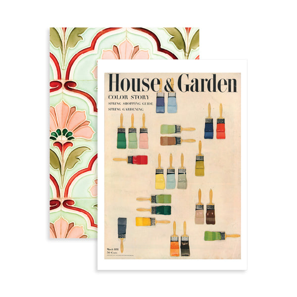 Vintage Print Cards - The Colour Story