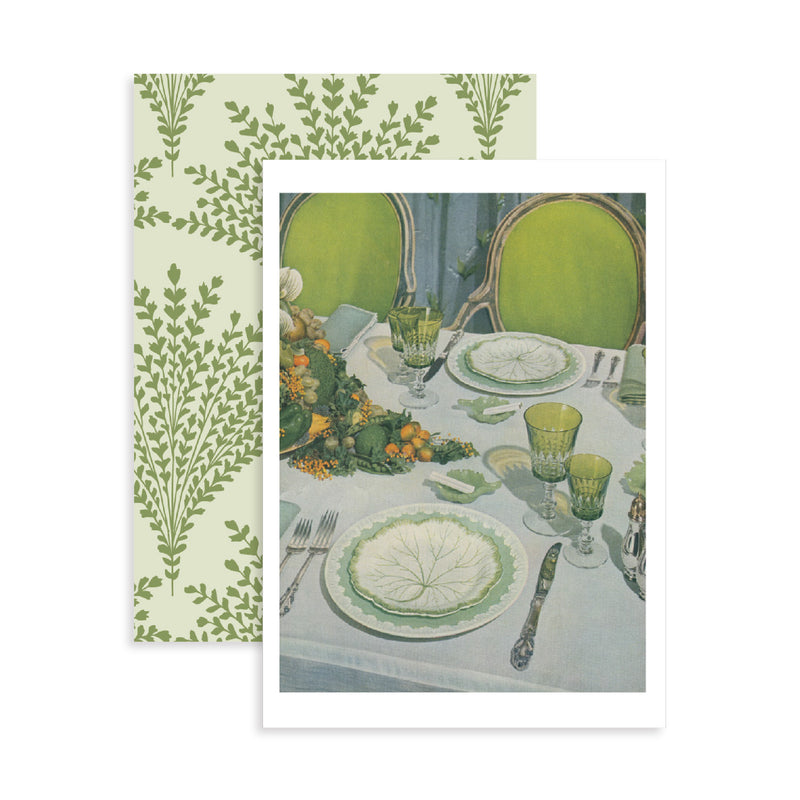 Vintage Print Cards - The Green Gathering