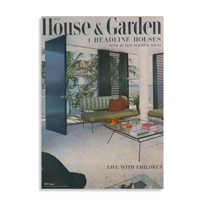 Vintage Art Print - Headline Houses