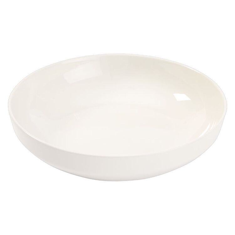 Classic White Pasta Bowl